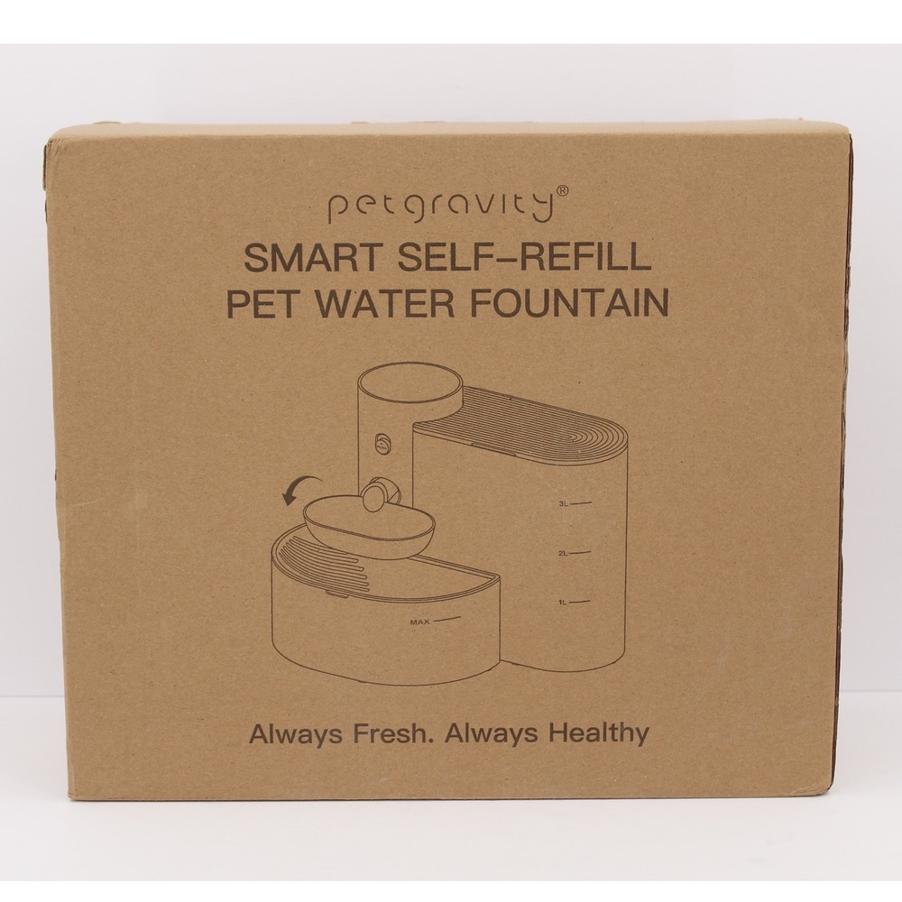 Petgravity Smart Self-Refill Pet Water Fountain 3L Wireless 180-Day Battery - Picture 7 of 10